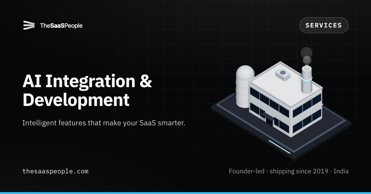AI Integration & Development Services | TheSaaSPeople